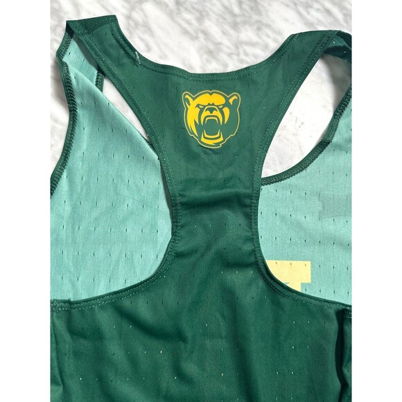 Nike Pro Elite Baylor University Running Singlet Tank Women's MEDIUM DC8104-343 - Picture 3 of 9